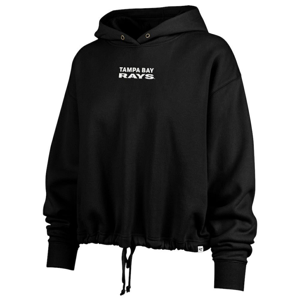 Tampa Bay Rays '47 Women's City Connect Venice Cropped Pullover Hoodie - MLB
