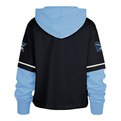 Minnesota Twins '47 Women's City Connect Shortstop Cropped Pullover Hoodie - MLB
