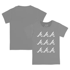 Atlanta Braves Tiny Turnip Youth Logo Grid  T-Shirt - MLB