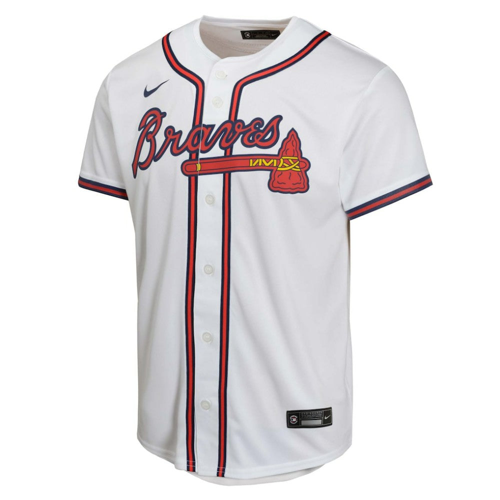 Atlanta Braves Nike Youth Home Game Jersey - MLB