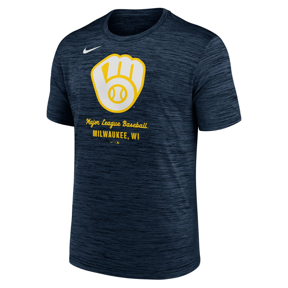 Milwaukee Brewers Nike Velocity Dri-FIT T-Shirt - MLB