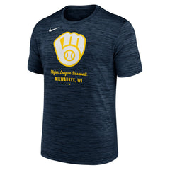 Milwaukee Brewers Nike Velocity Dri-FIT T-Shirt - MLB