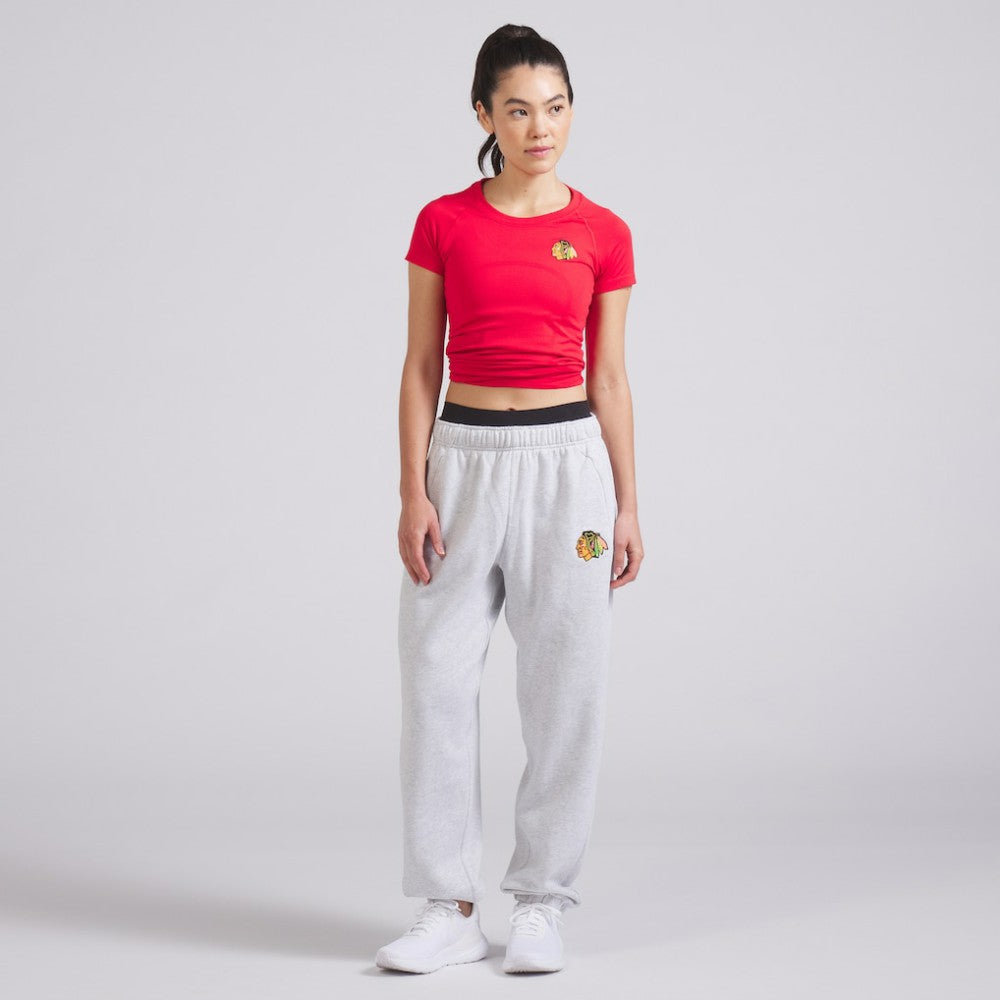Chicago Blackhawks lululemon Women's Swiftly Tech Short-Sleeve Shirt 2.0 - True Red - NHL