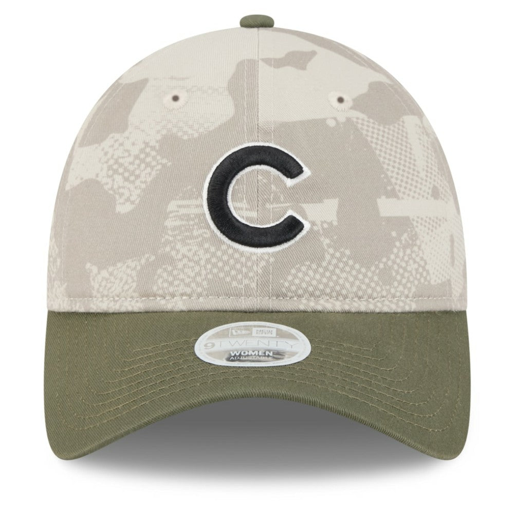 Chicago Cubs New Era Women's 2025 Armed Forces Day 9TWENTY Adjustable Hat - MLB
