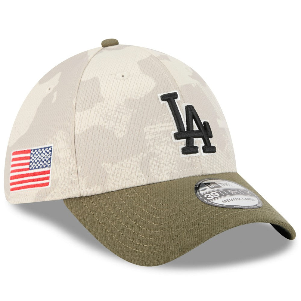Los Angeles Dodgers New Era 2025 Armed Forces Day 39THIRTY Flex Hat - MLB