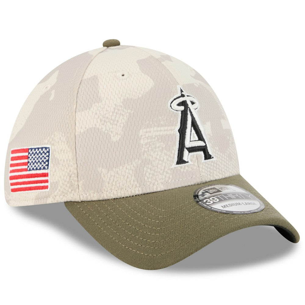 Los Angeles Angels New Era 2025 Armed Forces Day 39THIRTY Flex Hat - MLB
