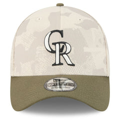 Colorado Rockies New Era 2025 Armed Forces Day 39THIRTY Flex Hat - MLB