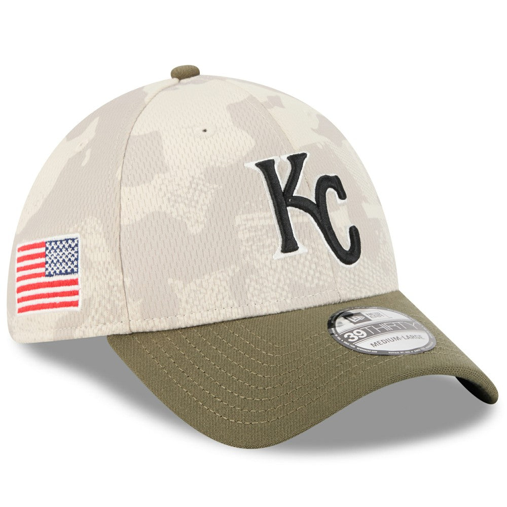 Kansas City Royals New Era 2025 Armed Forces Day 39THIRTY Flex Hat - MLB