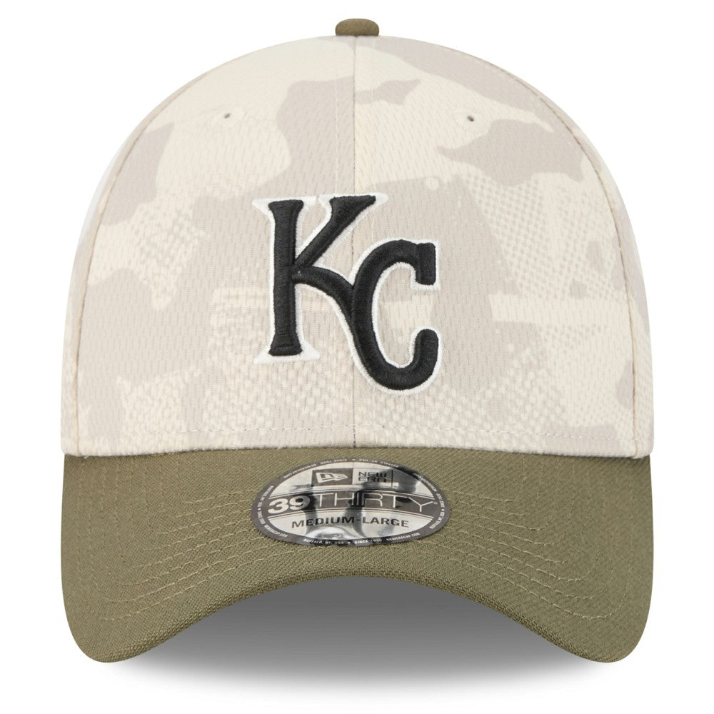 Kansas City Royals New Era 2025 Armed Forces Day 39THIRTY Flex Hat - MLB
