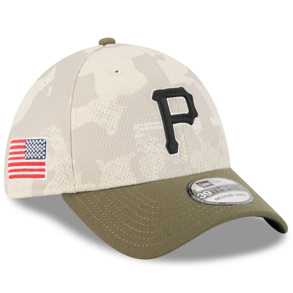 Pittsburgh Pirates New Era 2025 Armed Forces Day 39THIRTY Flex Hat - MLB