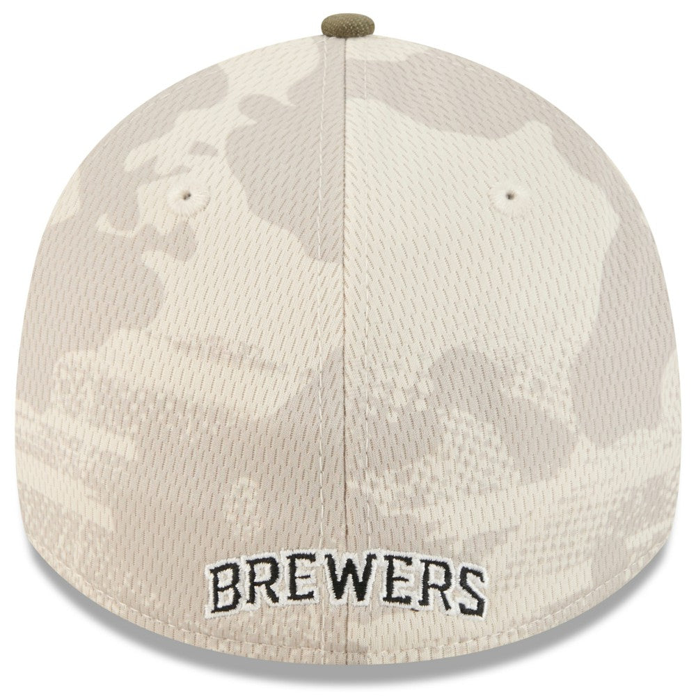 Milwaukee Brewers New Era 2025 Armed Forces Day 39THIRTY Flex Hat - MLB