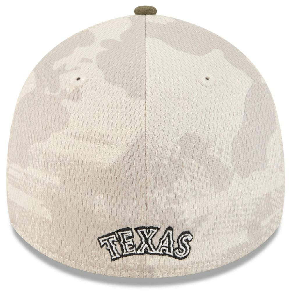 Texas Rangers New Era 2025 Armed Forces Day 39THIRTY Flex Hat - MLB