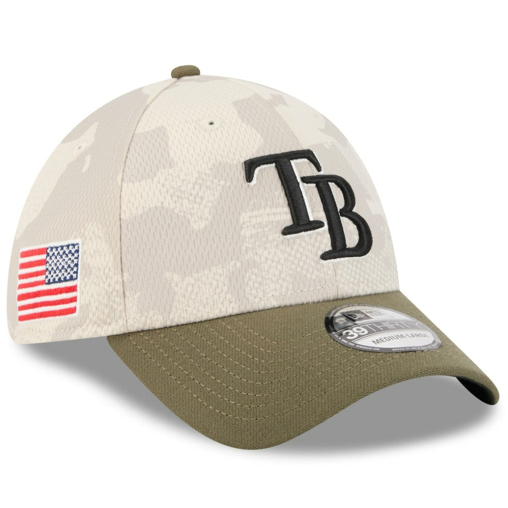 Tampa Bay Rays New Era 2025 Armed Forces Day 39THIRTY Flex Hat - MLB