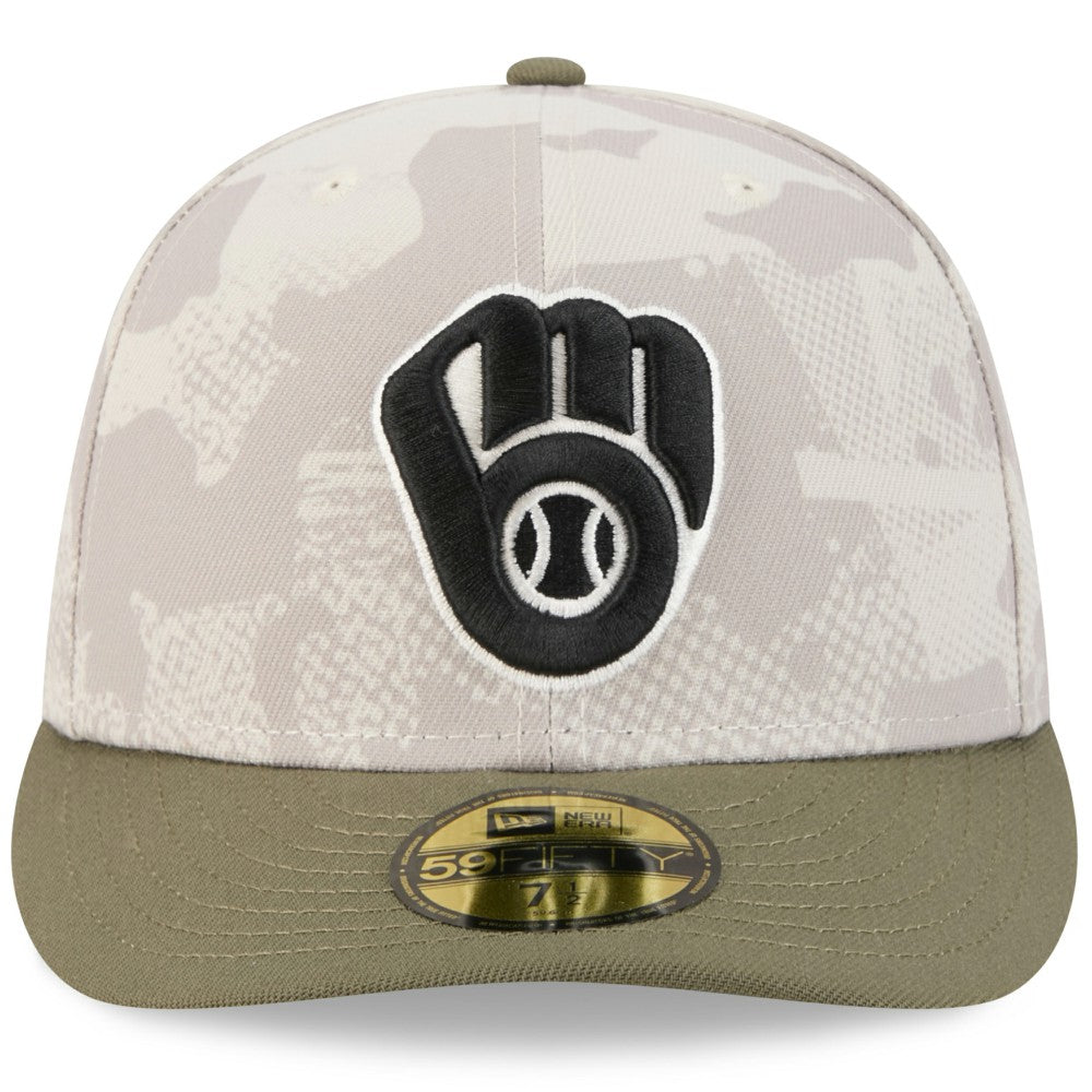 Milwaukee Brewers New Era 2025 Armed Forces Day 59FIFTY Fitted Hat - MLB
