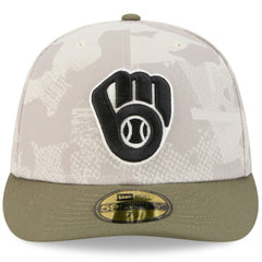 Milwaukee Brewers New Era 2025 Armed Forces Day 59FIFTY Fitted Hat - MLB