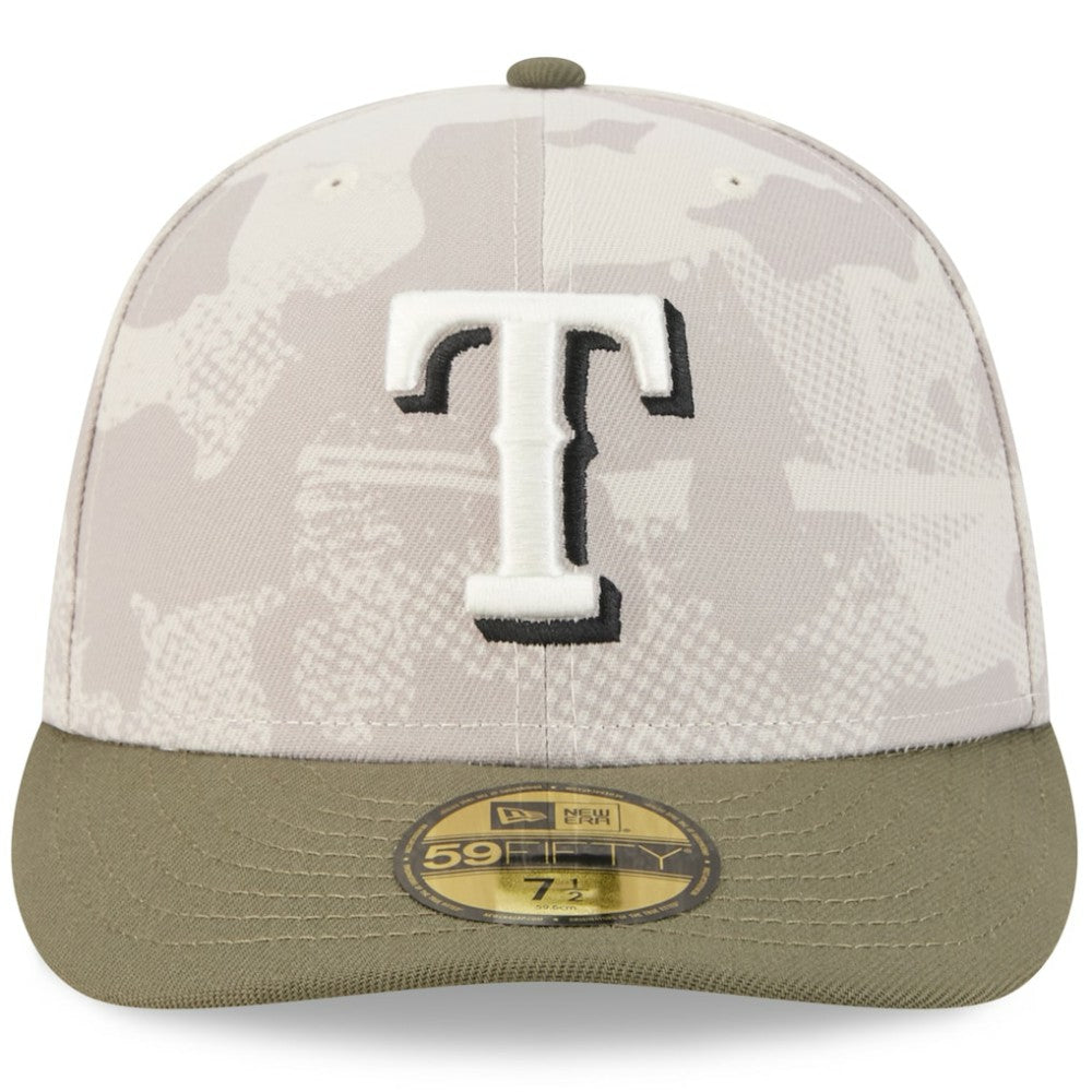 Texas Rangers New Era 2025 Armed Forces Day 59FIFTY Fitted Hat - MLB