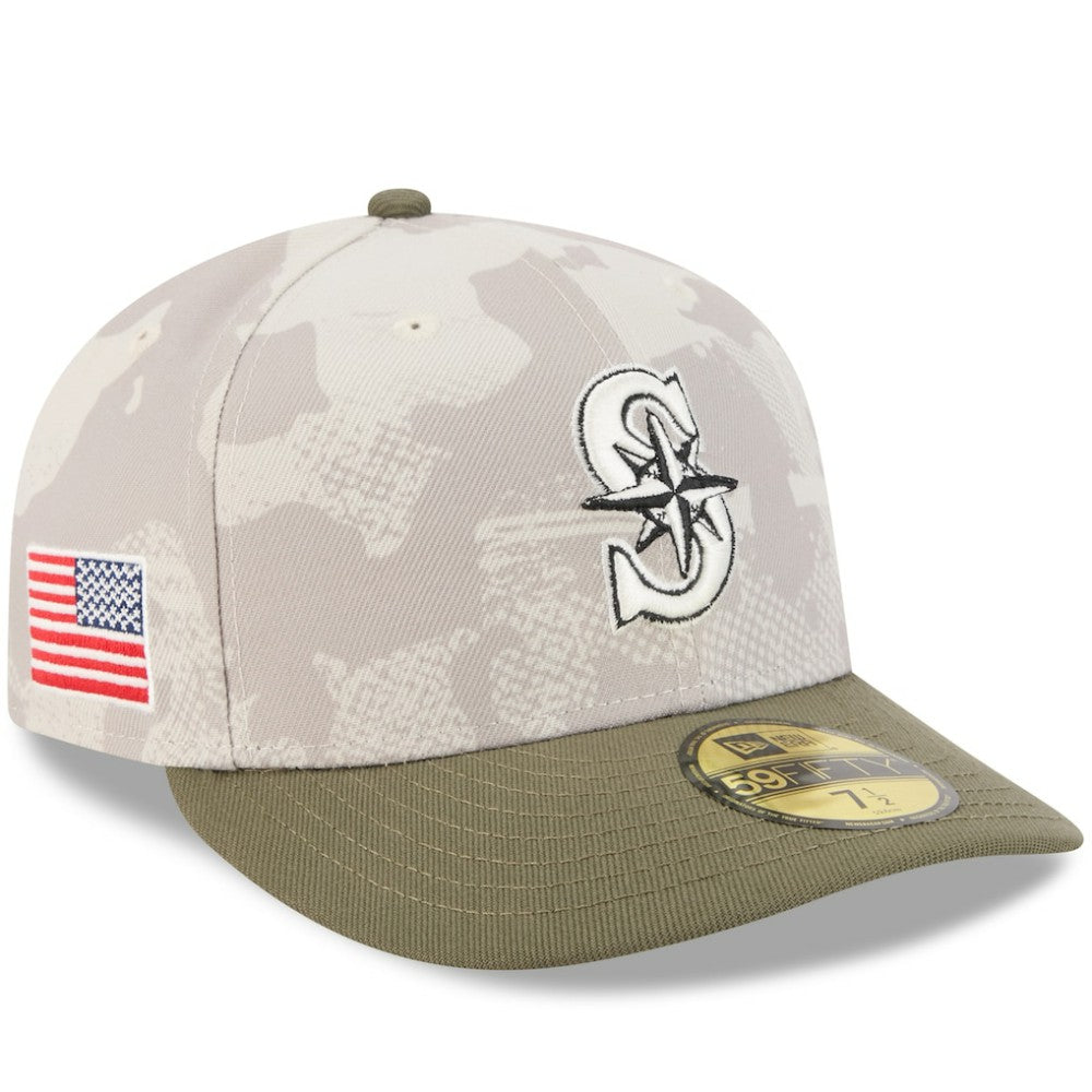 Seattle Mariners New Era 2025 Armed Forces Day 59FIFTY Fitted Hat - MLB