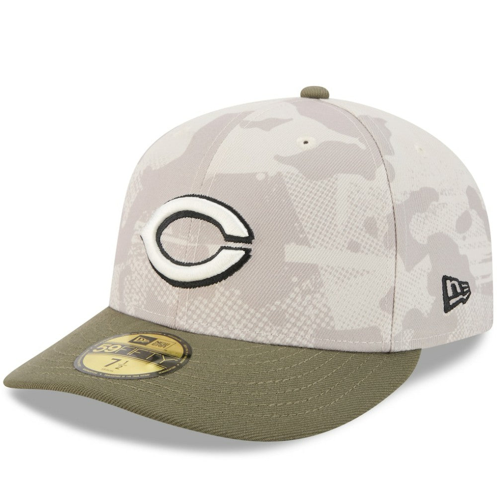 Cincinnati Reds New Era 2025 Armed Forces Day 59FIFTY Fitted Hat - MLB