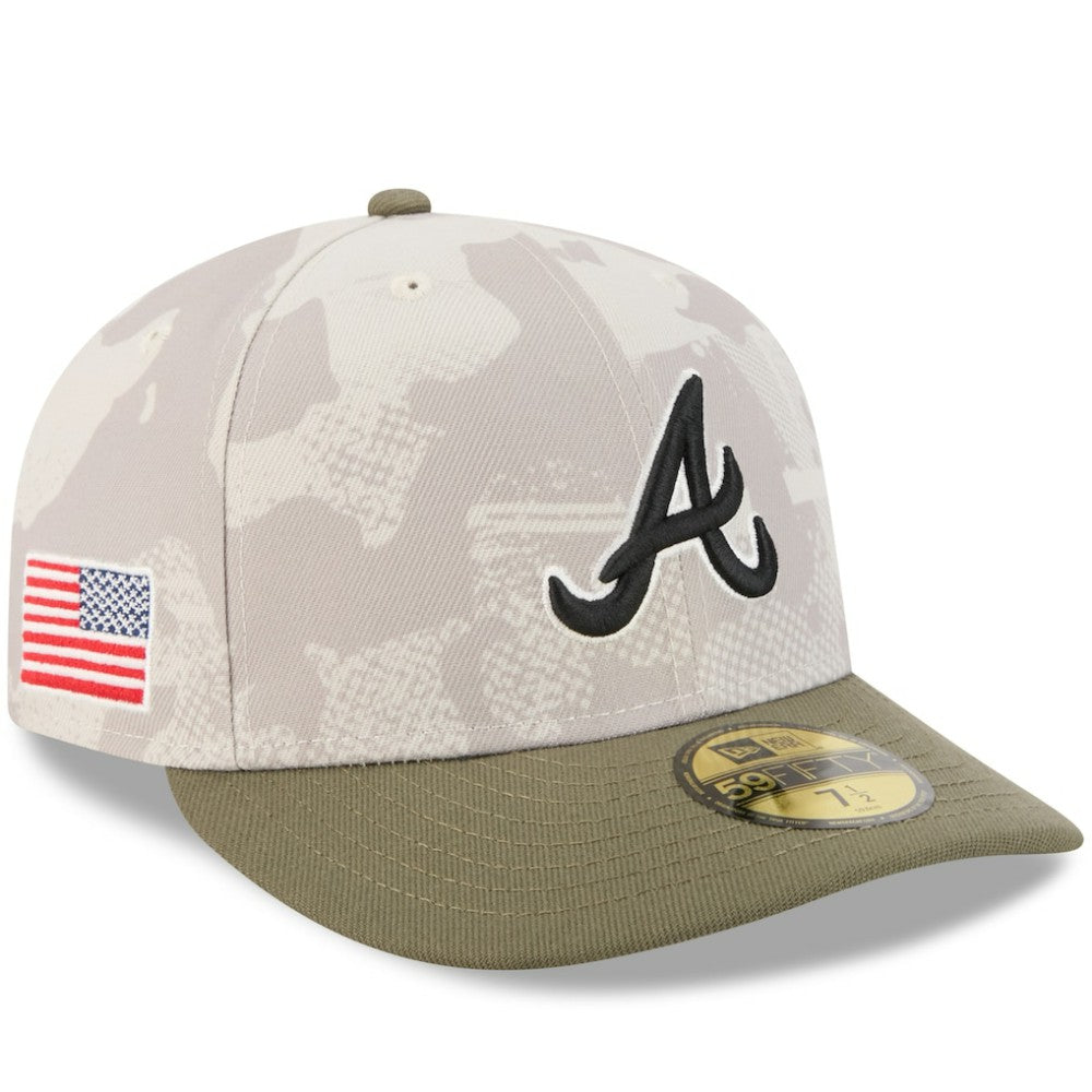 Atlanta Braves New Era 2025 Armed Forces Day 59FIFTY Fitted Hat - MLB