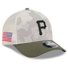 Pittsburgh Pirates New Era 2025 Armed Forces Day 9FORTY M-Crown A-Frame Adjustable Hat - MLB
