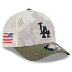 Los Angeles Dodgers New Era 2025 Armed Forces Day 9FORTY M-Crown A-Frame Adjustable Hat - MLB