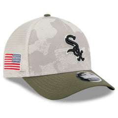 Chicago White Sox New Era 2025 Armed Forces Day 9FORTY M-Crown A-Frame Adjustable Hat - MLB