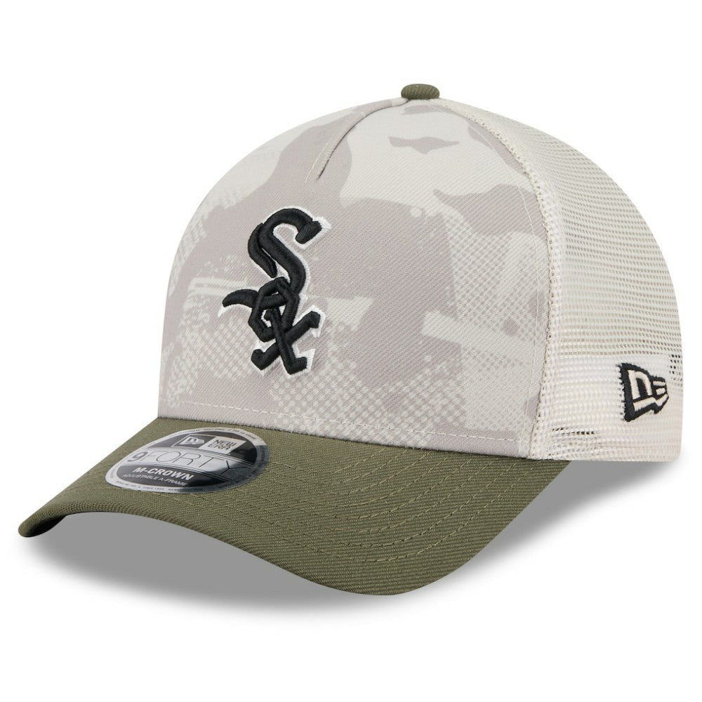Chicago White Sox New Era 2025 Armed Forces Day 9FORTY M-Crown A-Frame Adjustable Hat - MLB