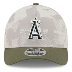 Los Angeles Angels New Era 2025 Armed Forces Day 9FORTY M-Crown A-Frame Adjustable Hat - MLB