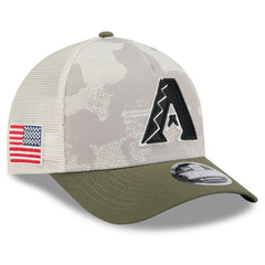 Arizona Diamondbacks New Era 2025 Armed Forces Day 9FORTY M-Crown A-Frame Adjustable Hat - MLB