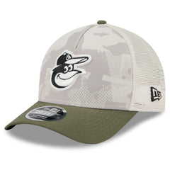 Baltimore Orioles New Era 2025 Armed Forces Day 9FORTY M-Crown A-Frame Adjustable Hat - MLB