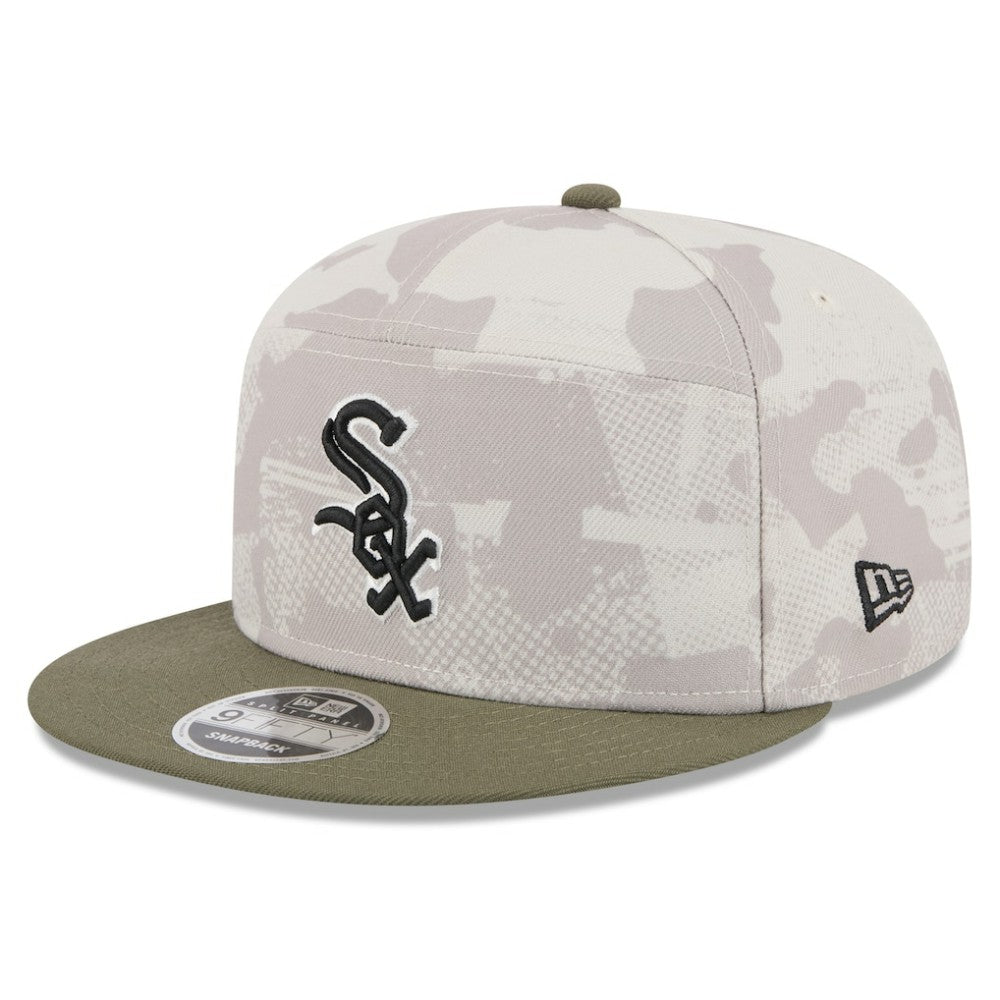 Chicago White Sox New Era 2025 Armed Forces Day Split Panel 9FIFTY Snapback Hat - MLB