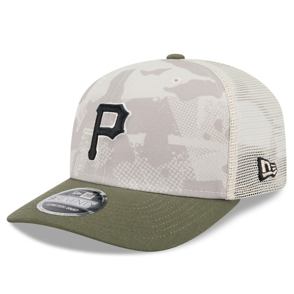 Pittsburgh Pirates New Era 2025 Armed Forces Day 9SEVENTY Stretch-Snap Hat - MLB