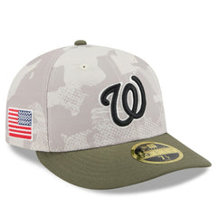 Washington Nationals New Era 2025 Armed Forces Day Low Profile 59FIFTY Fitted Hat - MLB