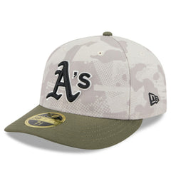 Athletics New Era 2025 Armed Forces Day Low Profile 59FIFTY Fitted Hat - MLB