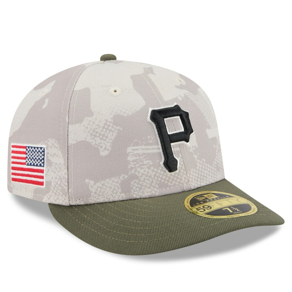 Pittsburgh Pirates New Era 2025 Armed Forces Day Low Profile 59FIFTY Fitted Hat - MLB