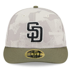 San Diego Padres New Era 2025 Armed Forces Day Low Profile 59FIFTY Fitted Hat - MLB