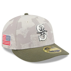 Seattle Mariners New Era 2025 Armed Forces Day Low Profile 59FIFTY Fitted Hat - MLB