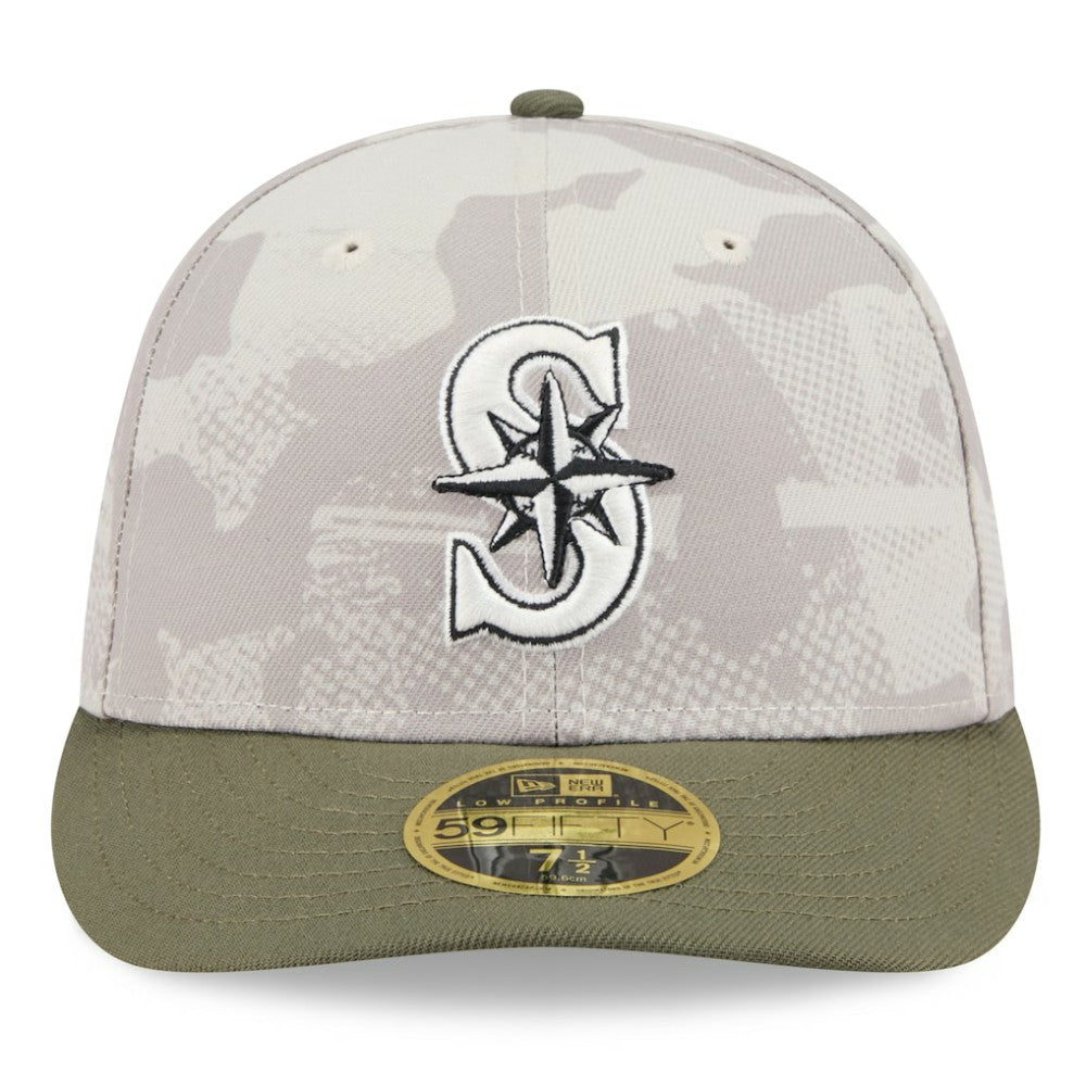 Seattle Mariners New Era 2025 Armed Forces Day Low Profile 59FIFTY Fitted Hat - MLB