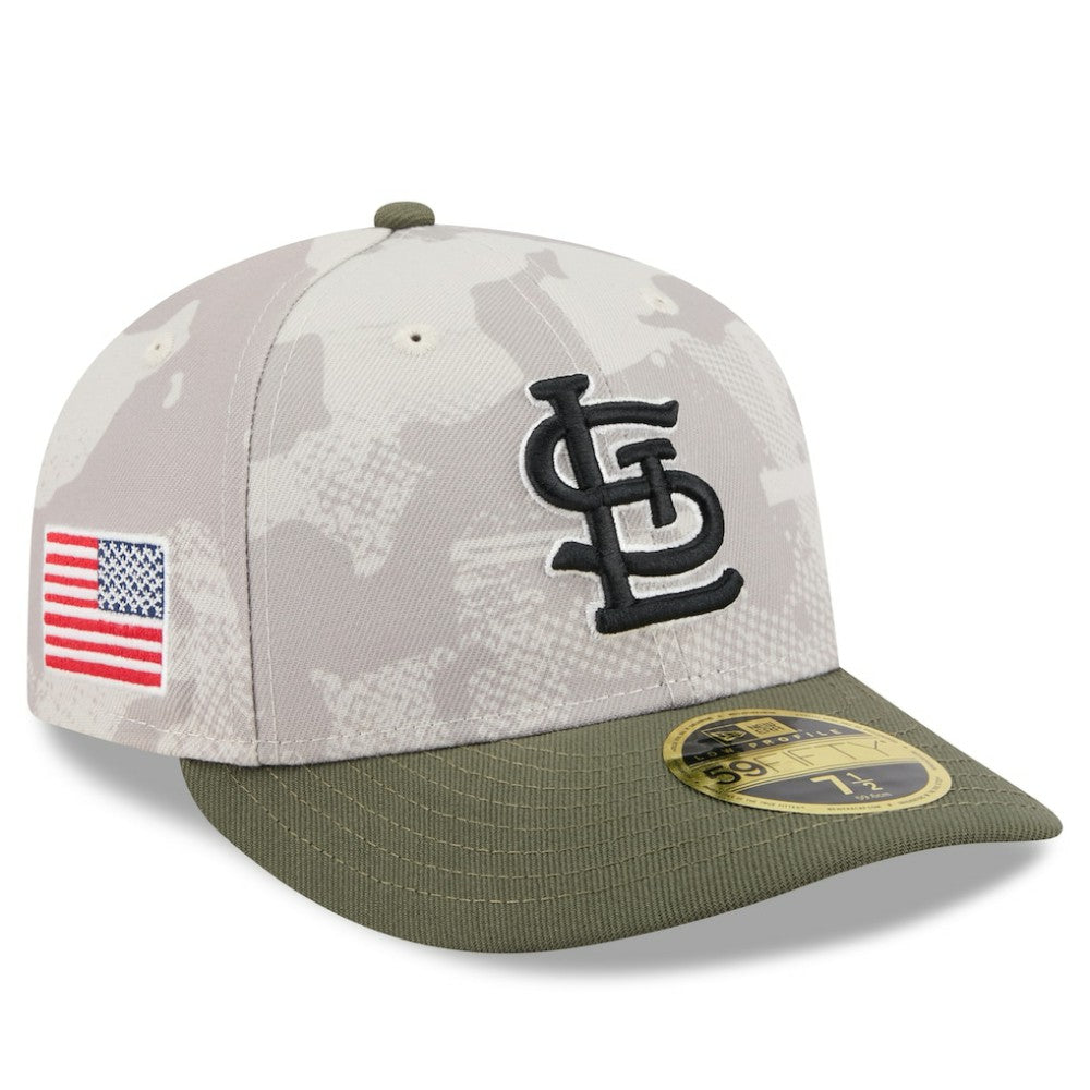 St. Louis Cardinals New Era 2025 Armed Forces Day Low Profile 59FIFTY Fitted Hat - MLB