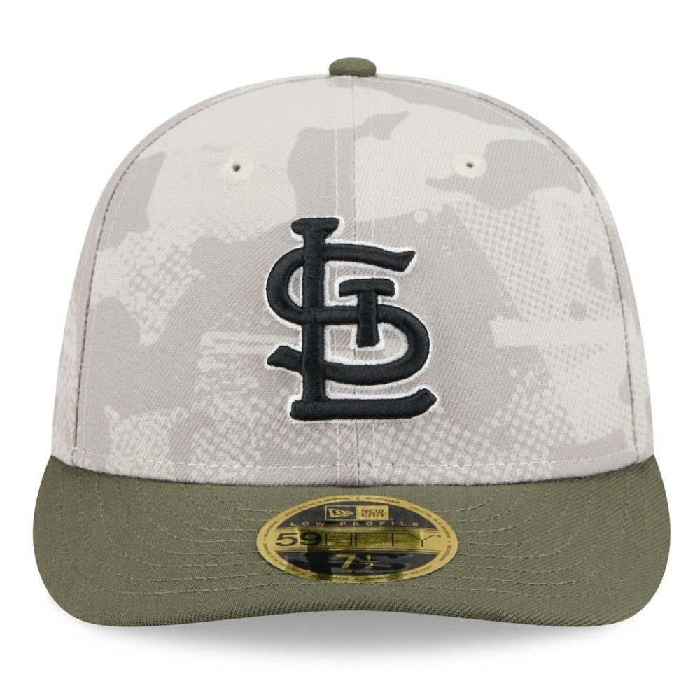 St. Louis Cardinals New Era 2025 Armed Forces Day Low Profile 59FIFTY Fitted Hat - MLB