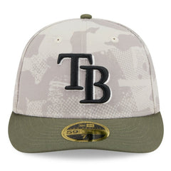 Tampa Bay Rays New Era 2025 Armed Forces Day Low Profile 59FIFTY Fitted Hat - MLB
