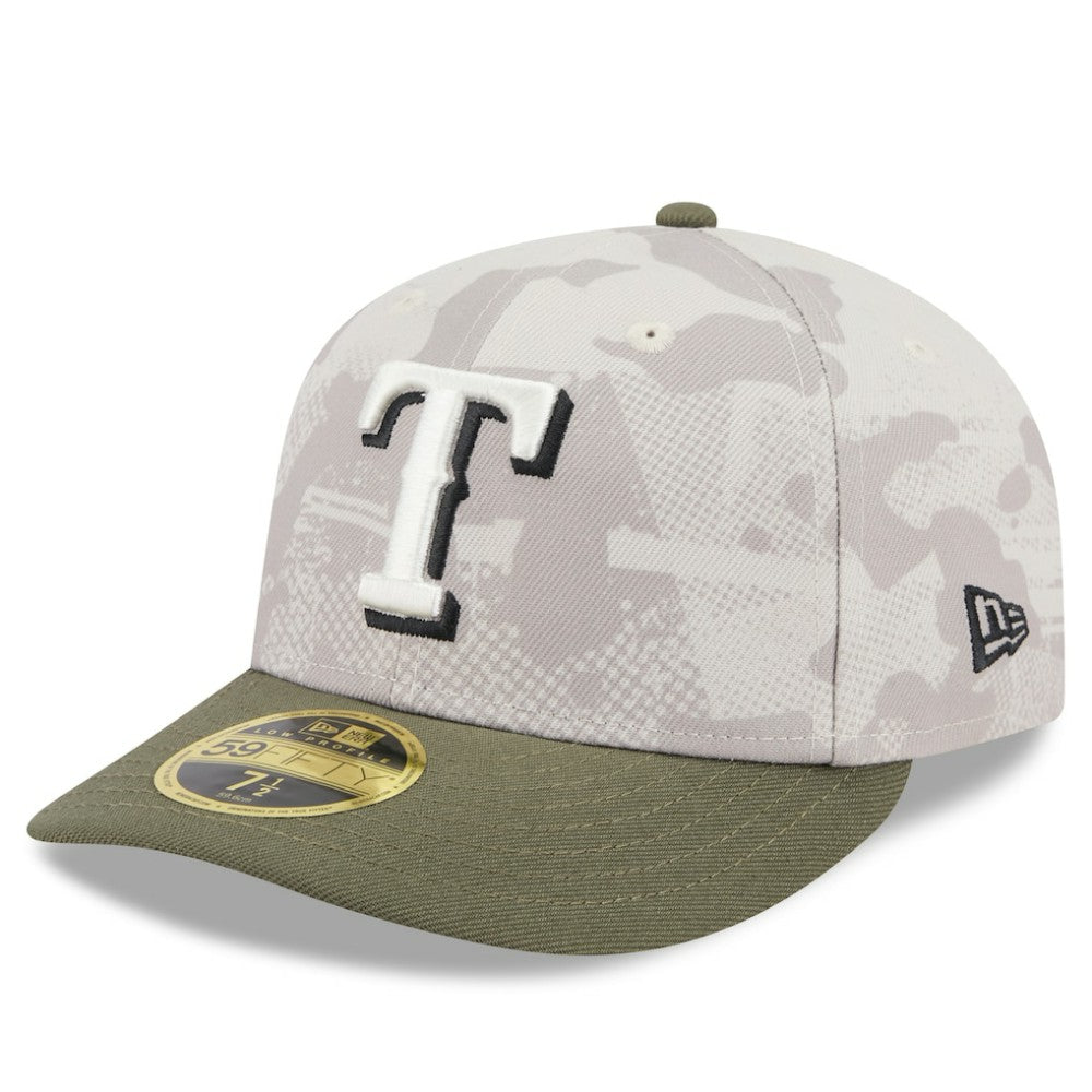 Texas Rangers New Era 2025 Armed Forces Day Low Profile 59FIFTY Fitted Hat - MLB