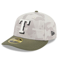 Texas Rangers New Era 2025 Armed Forces Day Low Profile 59FIFTY Fitted Hat - MLB