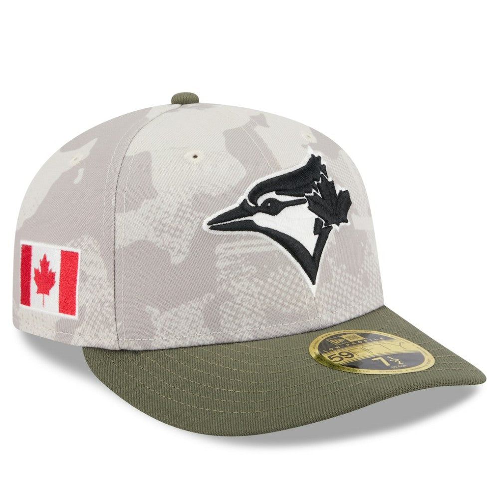 Toronto Blue Jays New Era 2025 Armed Forces Day Low Profile 59FIFTY Fitted Hat - MLB