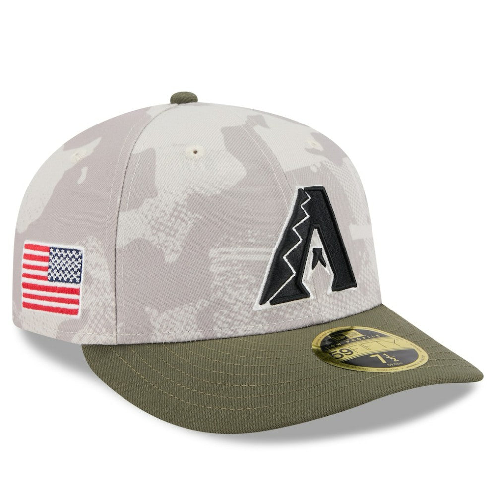 Arizona Diamondbacks New Era 2025 Armed Forces Day Low Profile 59FIFTY Fitted Hat - MLB