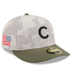 Chicago Cubs New Era 2025 Armed Forces Day Low Profile 59FIFTY Fitted Hat - MLB
