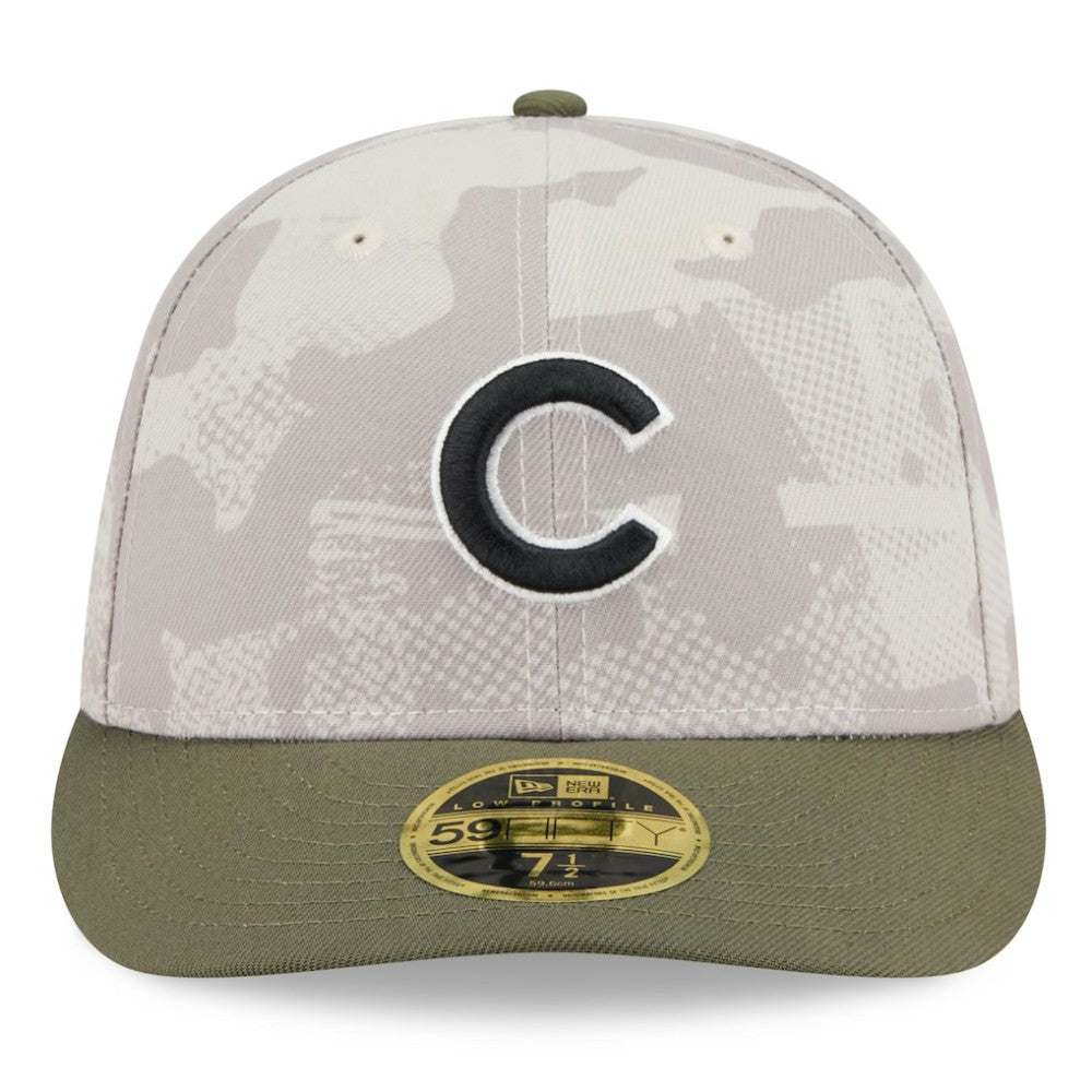 Chicago Cubs New Era 2025 Armed Forces Day Low Profile 59FIFTY Fitted Hat - MLB