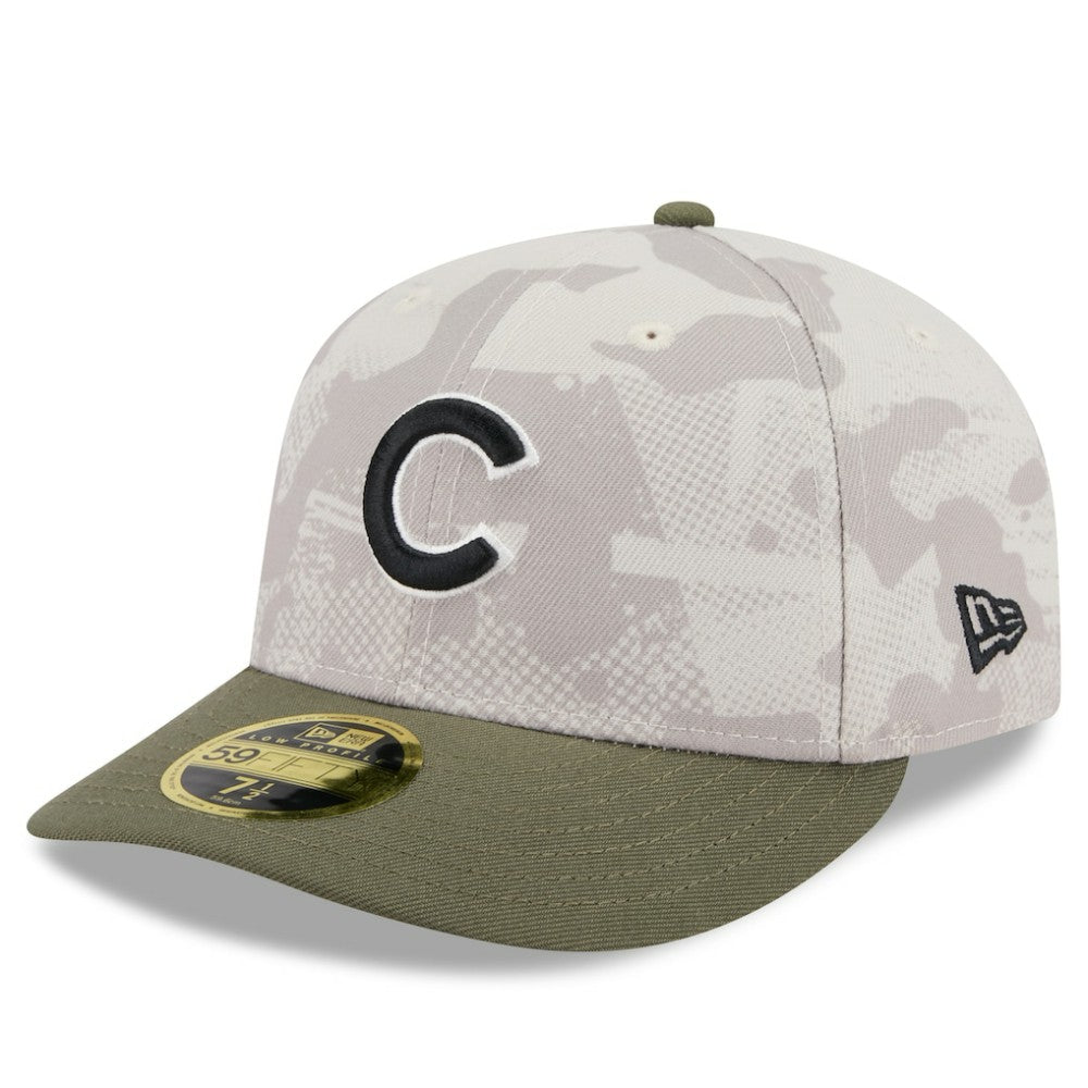 Chicago Cubs New Era 2025 Armed Forces Day Low Profile 59FIFTY Fitted Hat - MLB