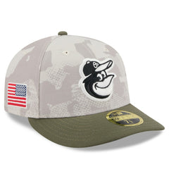 Baltimore Orioles New Era 2025 Armed Forces Day Low Profile 59FIFTY Fitted Hat - MLB