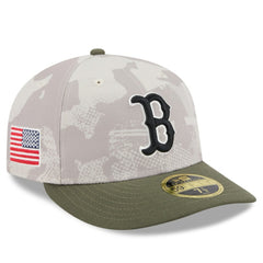 Boston Red Sox New Era 2025 Armed Forces Day Low Profile 59FIFTY Fitted Hat - MLB
